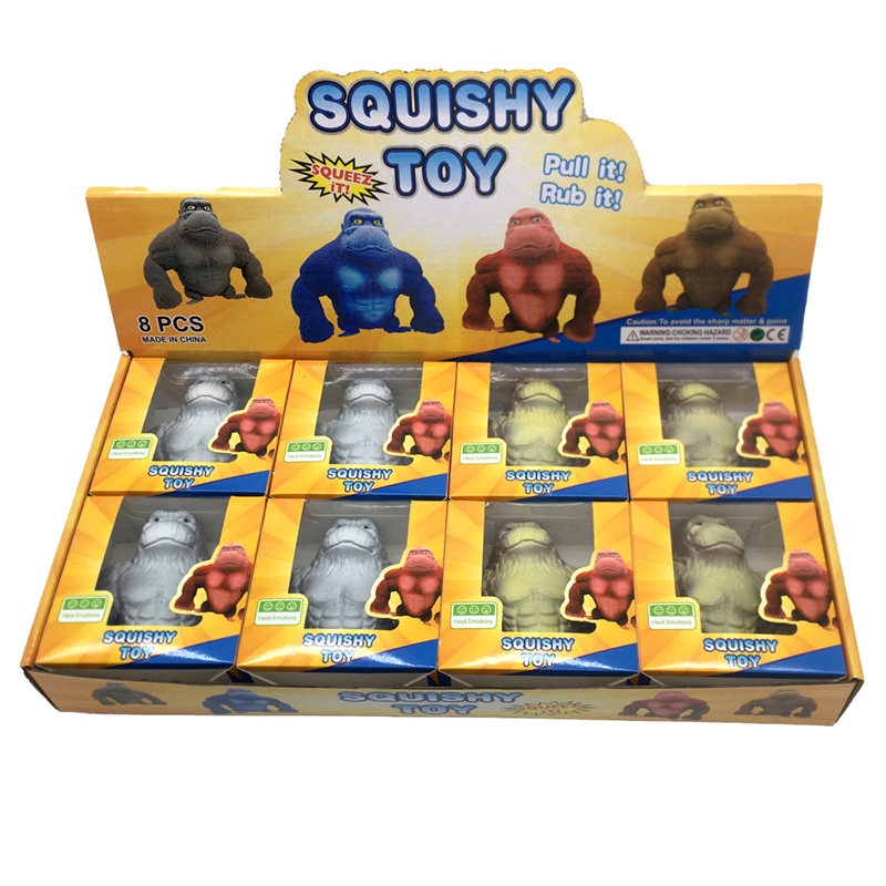 TY923_001 Fun Kids Stretchy Gorilla Toy