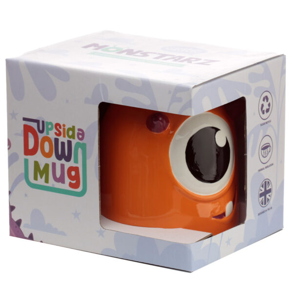 Novelty Upside Down Ceramic Mug - Monstarz Monster