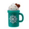 XLIP152_005 Lip Balm in Shaped Holder - Cosy Hot Chocolate