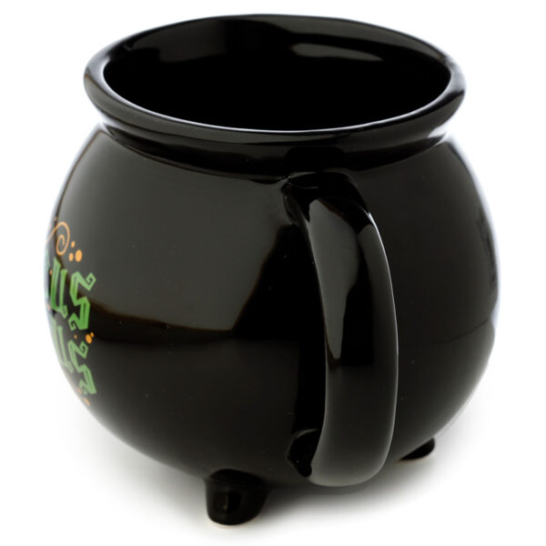 MUG409_003 Hocus Pocus Black Cauldron Ceramic Shaped Mug