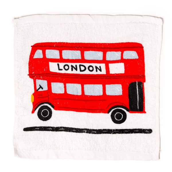 Compressed Travel Towel - London Icons