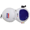 Space Cadet Relaxeazzz Plush Round Travel Pillow & Eye Mask Set