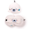 CUSH349_001 Relaxeazzz Travel Pillow & Eye Mask - Kai the Seal