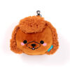 CUSH351_007 Relaxeazzz Travel Pillow & Eye Mask - Gigi the Toy Poodle