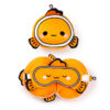 CUSH353_001 Relaxeazzz Travel Pillow & Eye Mask - Finley the Clown Fish