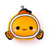 CUSH353_002 Relaxeazzz Travel Pillow & Eye Mask - Finley the Clown Fish