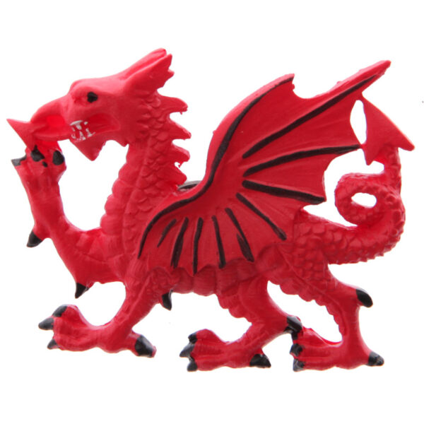DRG342_001 Fun Novelty Welsh Dragon Collectable Magnet