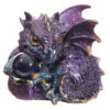 DRG377_002 Baby Crystal Ball Cute Dragon Figurine