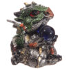 DRG377_006 Baby Crystal Ball Cute Dragon Figurine