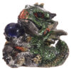 DRG377_007 Baby Crystal Ball Cute Dragon Figurine