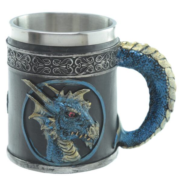 DRG421_002 Decorative Dark Legends Dragon Tankard