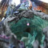 DRG430_007 Fantasy LED Backflow Incense Burner - Ice Dragon Dark Legends