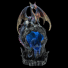 DRG430_010 Fantasy LED Backflow Incense Burner - Ice Dragon Dark Legends