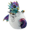 DRG446_002 Hatching Egg Elements Dragon Figurine