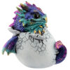 DRG446_003 Hatching Egg Elements Dragon Figurine
