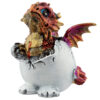 DRG446_006 Hatching Egg Elements Dragon Figurine