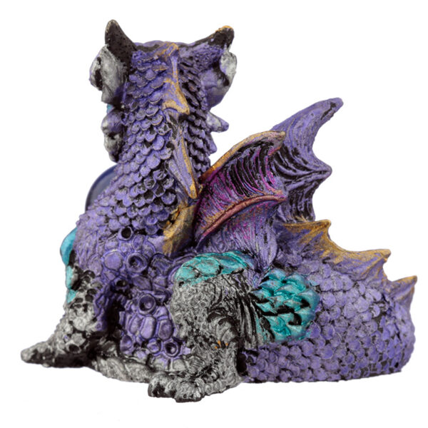 DRG450_004 All Seeing Orb Elements Dragon Figurine