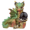 DRG450_005 All Seeing Orb Elements Dragon Figurine
