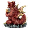 DRG451_004 Mother and Hatching Baby Elements Dragon Figurine