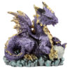 DRG451_005 Mother and Hatching Baby Elements Dragon Figurine
