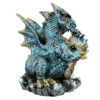 DRG451_010 Mother and Hatching Baby Elements Dragon Figurine