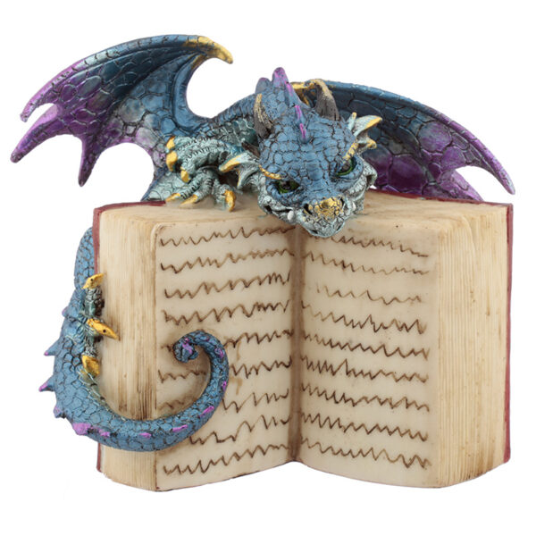 DRG458_006 Reading Elements Dragon Figurine
