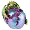 DRG501_010 Geode Egg LED Dark Legends Dragon Figurine