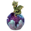 DRG505_003 Geode Egg LED Baby Dragon Figurine