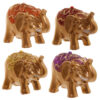 ELE09_001 Cute Mini Collectable Glitter Elephant