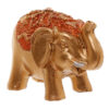 ELE09_003 Cute Mini Collectable Glitter Elephant
