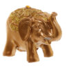 ELE09_005 Cute Mini Collectable Glitter Elephant