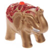 ELE09_008 Cute Mini Collectable Glitter Elephant