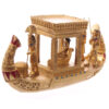 ESP12_002 Decorative Gold Egyptian Canopy Boat