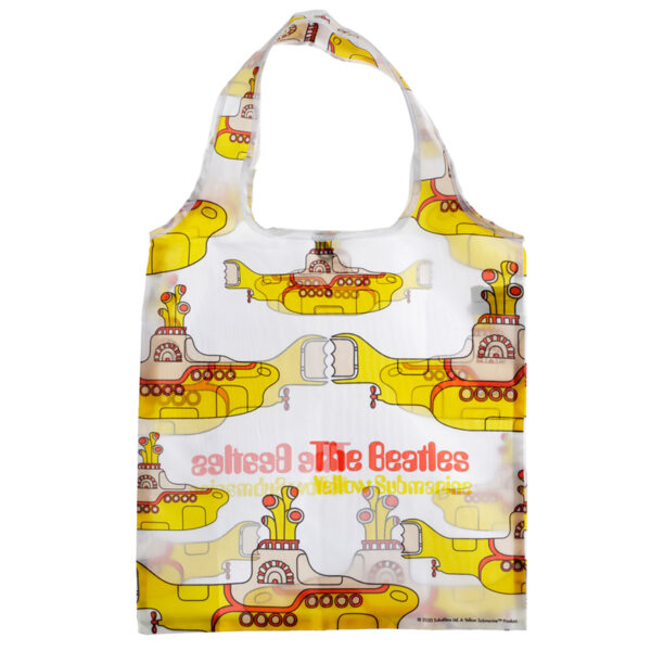 FBAG17_003 Handy Foldable Shopping Bag - The Beatles Yellow Submarine