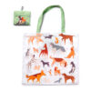 Handy Foldable RPET Shopping Bag - Barks Dog