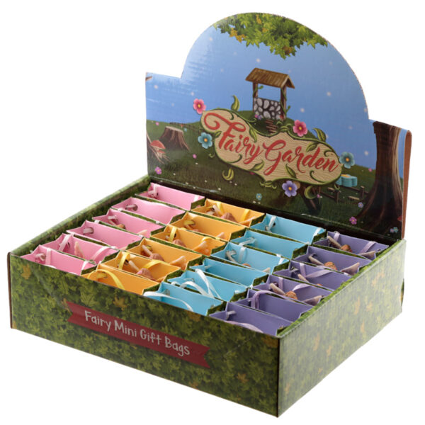 Cute Mini Garden Flower Fairy Figurine in a Gift Bag