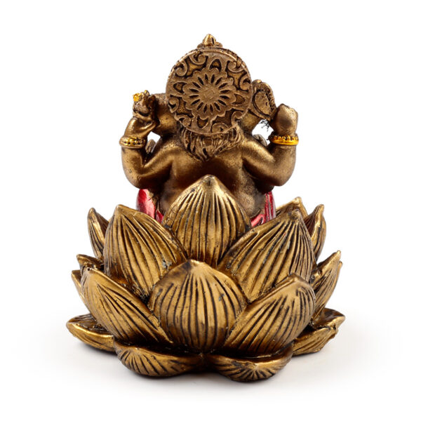 Decorative Ganesh & Lakshmi Set of 2 - Lotus