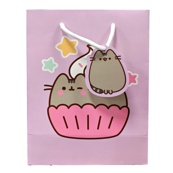 GBAG116B_001 Gift Bag (Medium) - Pusheen the Cat Cupcake