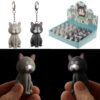 KEY104_001 LED Light & Sound Keyring - Meowing Cat