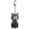 KEY104_004 LED Light & Sound Keyring - Meowing Cat