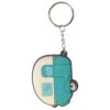 KEY128_002 PVC Keyring - Caravan