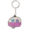 KEY129_003 PVC Keyring - Caravan Key Cover
