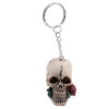 KEY171_004 Novelty Keyring - Skulls and Roses Skull with Rose