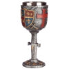 KN188_004 Collectable Decorative Coat of Arms Goblet