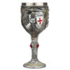 KN203_001 Collectable Decorative Crusader Knight Goblet