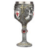 KN203_002 Collectable Decorative Crusader Knight Goblet