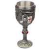 KN203_003 Collectable Decorative Crusader Knight Goblet