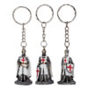 KN224_001 Novelty Keyring - Crusader Knight Defender