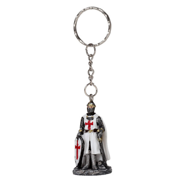 KN224_003 Novelty Keyring - Crusader Knight Defender