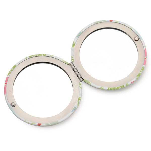MIRR64_002 Compact Mirror - Julie Dodsworth Pink Floral